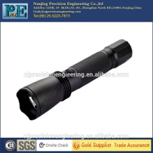 Custom made aluminum anodized flashlight casing